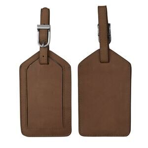 Leather Luggage Tag | Toffee